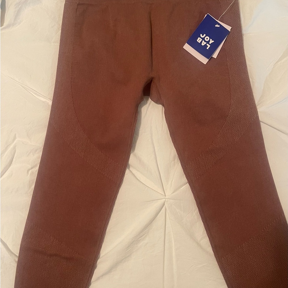JoyLab Brown Leggings Comfortable Soft Fit